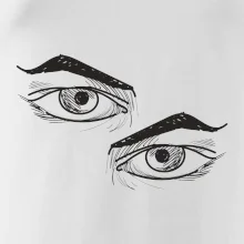 Párový motív - oko naštvané
