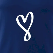 Srdce nekonečno na prsník