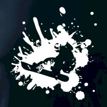 Snowboard splash