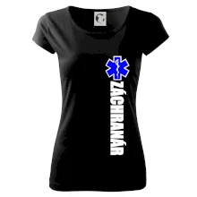 Nápis Záchranár + hviezda