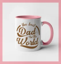The best dad in the world - písacie