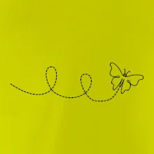 Dráha letu motýľa - slučka