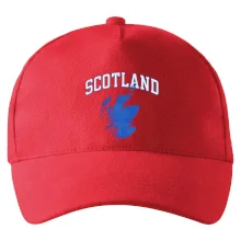 Scotland nápis s mapou Scotland nápis s mapou