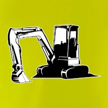 Bager bez nápisu čiernobiely