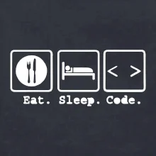 Eat sleep Code Eat sleep Code