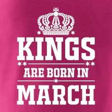 Kings are born in March