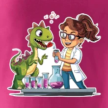Chemik a dinosaurus - dievča