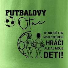Futbalový otec - syn a dcéra (vaše meno a číslo)