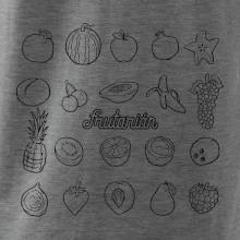 Frutarián ovocie vo štvorci