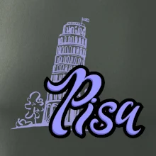 Pisa Lettering