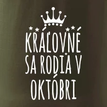 Kráľovné sa rodia v októbri