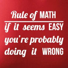 Rule of math Rule of math
