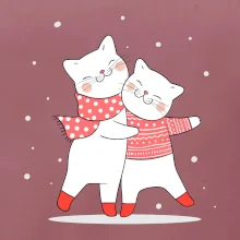 Mačky vo svetri Mačky vo svetri