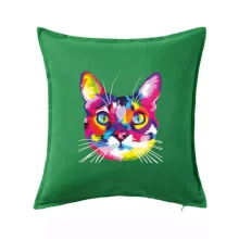 Mačka dúhová hlava