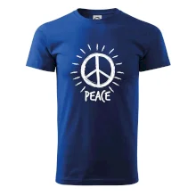 Peace symbol čiernobiely