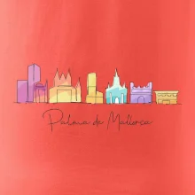 Mallorca - Siluety pamiatok - farebné