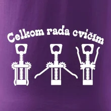 Celkom rada cvičím