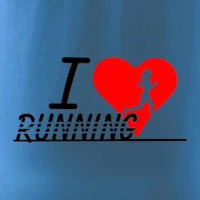 I love running dievča