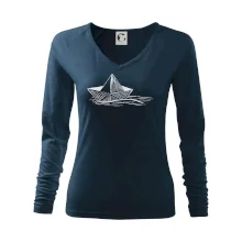 Letná romantika - papierová loďka