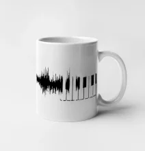 Piano ekg - priebeh skladby