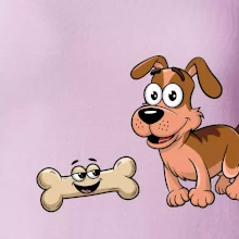 Parové tričko - Pes a kosť