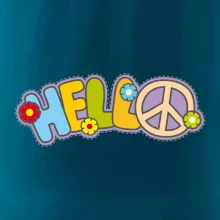 Hello hippie symbol
