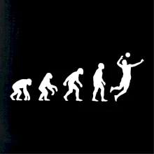Evolúcia volejbal smeč Evolúcia volejbal smeč