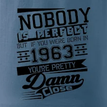Nobody is perfect - 1963