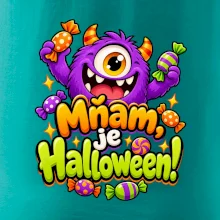 Mňam je Halloween cukríkové strašidlo