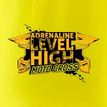 Motocross adrenaline level high