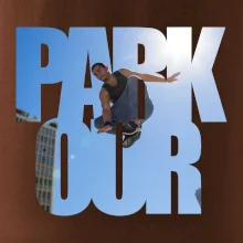 Parkour nápis nebo