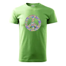 Peace symbol mandela