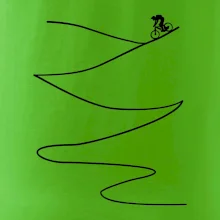 Cyklo zjazd z kopca Cyklo zjazd z kopca