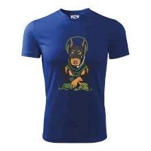 Bojový doberman (Pecka design)