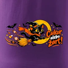 Cukor alebo žart - čierna mačka na metle