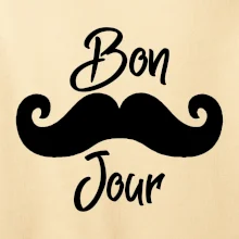 Mustache Bon Jour