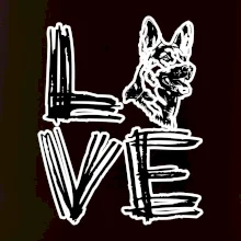 Nemecký ovčiak love