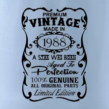 Vintage Etiketa - 1988