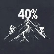 Narodeniny cyklista a lyžiar 40