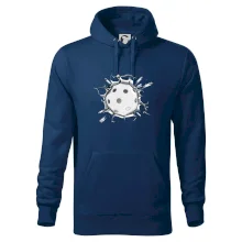 Florbal lopta v triku Florbal lopta v triku