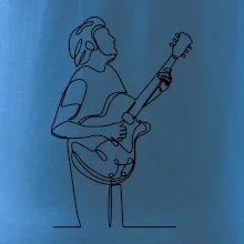 Gitarista jedným ťahom