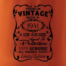 Vintage Etiketa - 1941