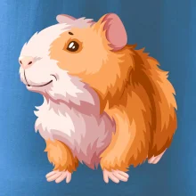 Morča - kreslené, bielo oranžové