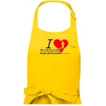 I love running dievča