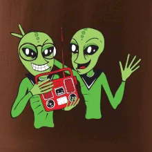 Ufo a rádio (Pecka design)