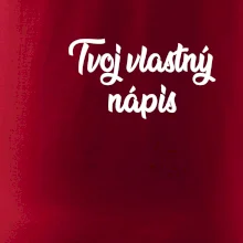 Tvoj vlastný nápis písací - na prsníku