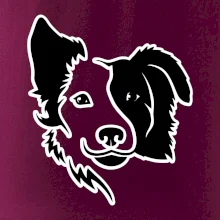 Border kólia obrys hlavy