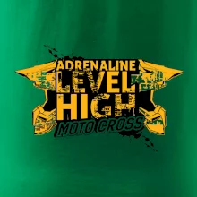 Motocross adrenaline level high Motocross adrenaline level high