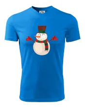 Vianočný snehuliak