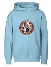 Yin & Yang Koi kapor - oranžový